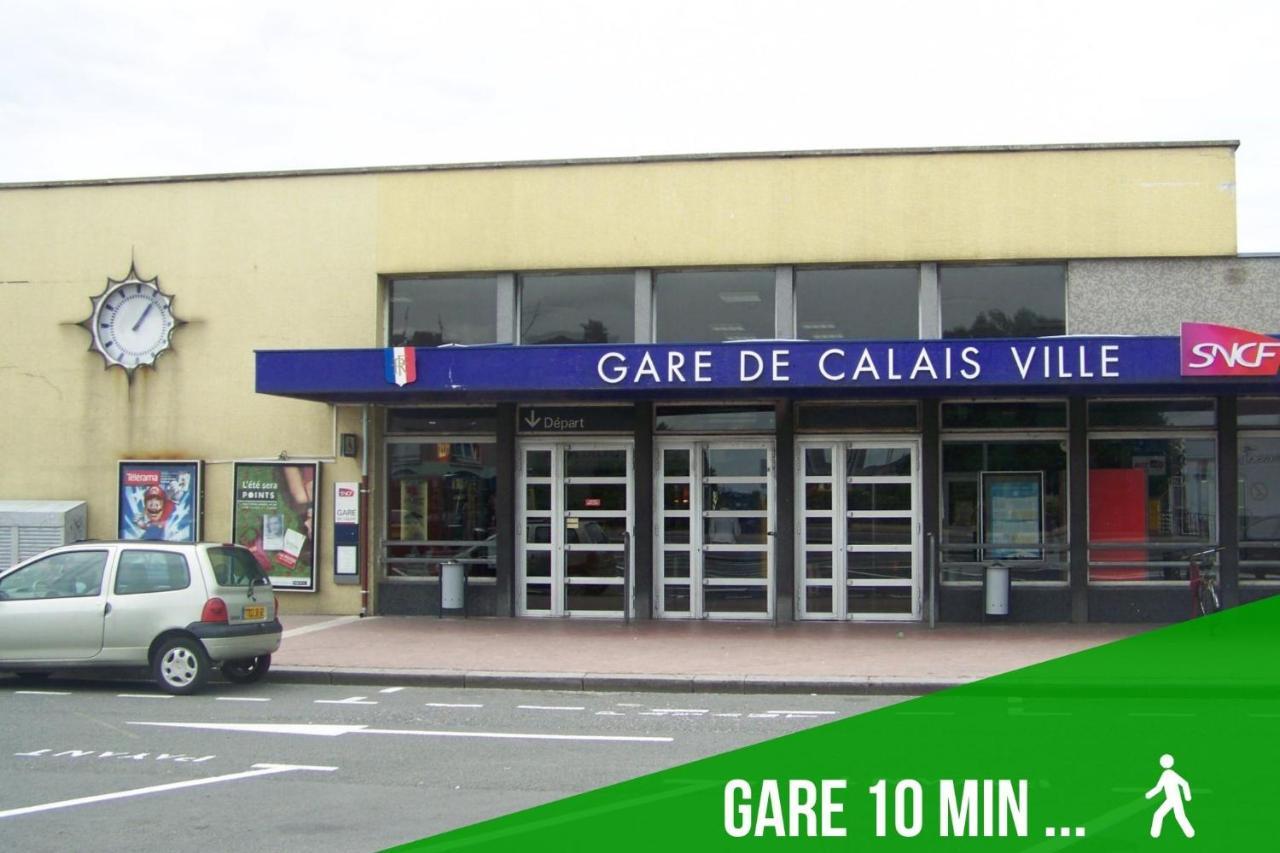 Joli Petit Studio Pres Du Phare Calais Exterior photo